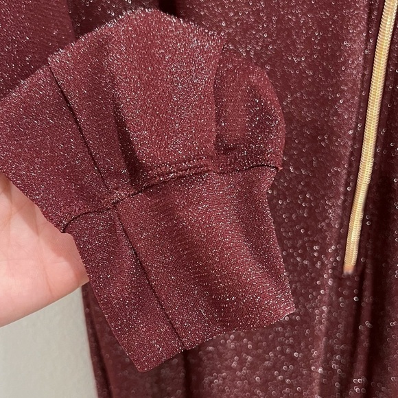 SAVAGE x FENTY Sleep and Shine Hooded Onesie in Red Cocoa Size L - Picture 12 of 12